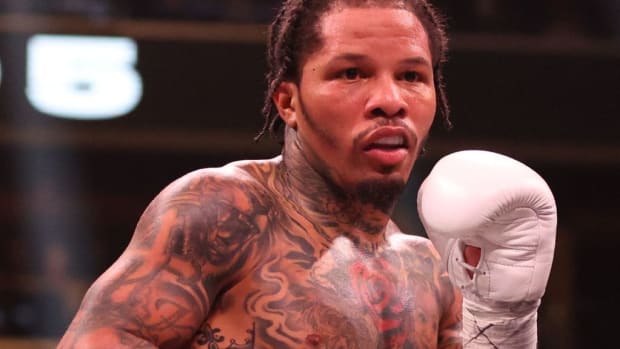 Gervonta Davis has been officially elevated to the WBA Super Lightweight Champion status following Devin Haney's decision to vacate the belt and move up in weight. GETTY IMAGES. 
